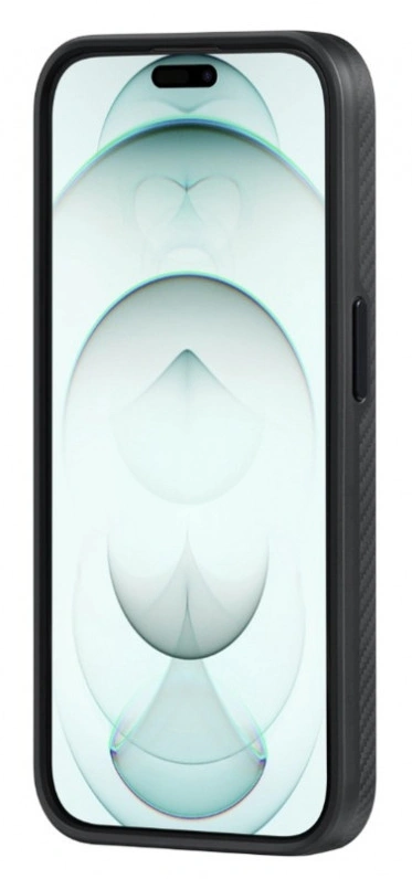 Накладка противоударная Pitaka MagEZ Case Pro 4 для iPhone 15 Pro Max, Чёрно-серая, арамид (KI1501PMPA). Фото 3