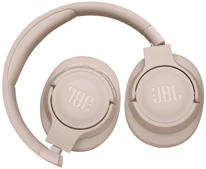 Беспроводные наушники JBL Tune 760NC, Бежевый. Фото 4