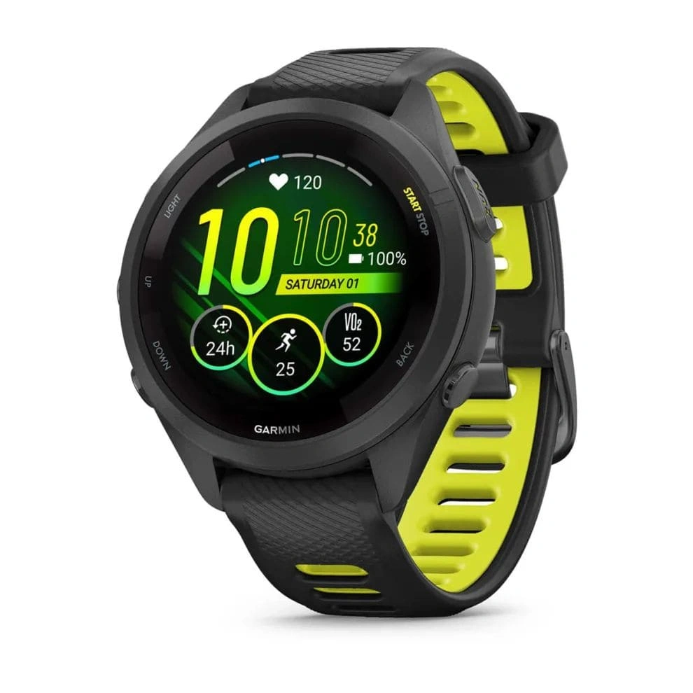 Умные часы Garmin Forerunner 265s Amoled Music Black. Фото 1