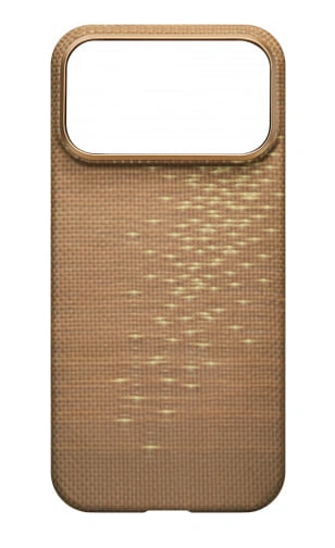 Накладка Pitaka Ultra Slim Case для iPhone 17 Pro Max, Golden Glint (KI1707AG). Фото 3