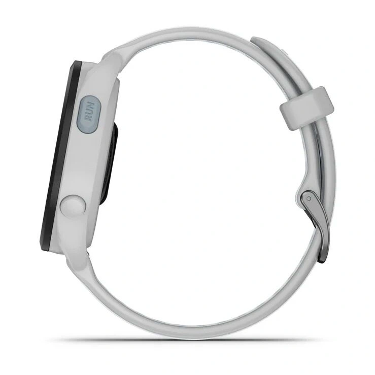 Умные часы Garmin Forerunner 165 Music Amoled, Серо-дымчатый/Белый камень (010-02863-31). Фото 5