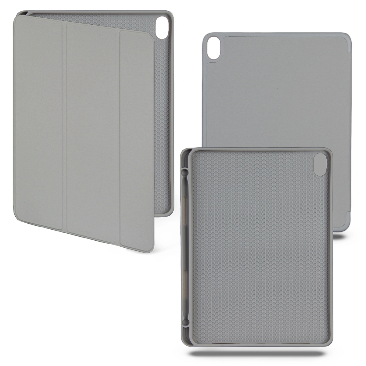 Чехол Smart Case With pencil holder для iPad 10.9" 10gn (2022) / iPad 11" A16 (2025), Серый. Фото 1