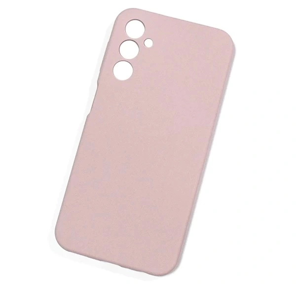 Накладка Silicone Case Logo для Samsung Galaxy A15 4G/5G, Пудровая. Фото 1