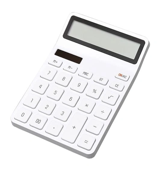 Калькулятор XiaoMi Kaco Lemo Desk Electronic Calculator K1412, Белый. Фото 4
