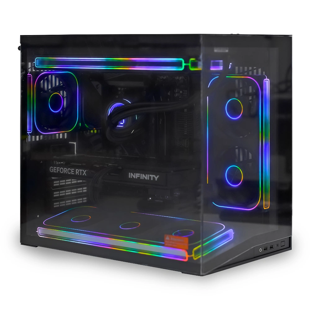 Системный блок CORE PRO (O11 Ryzen 7 7800X3D, 32Гб DDR5, RTX5070, SSD 1Тб M.2, Gigabyte B850, 850Вт). Фото 2