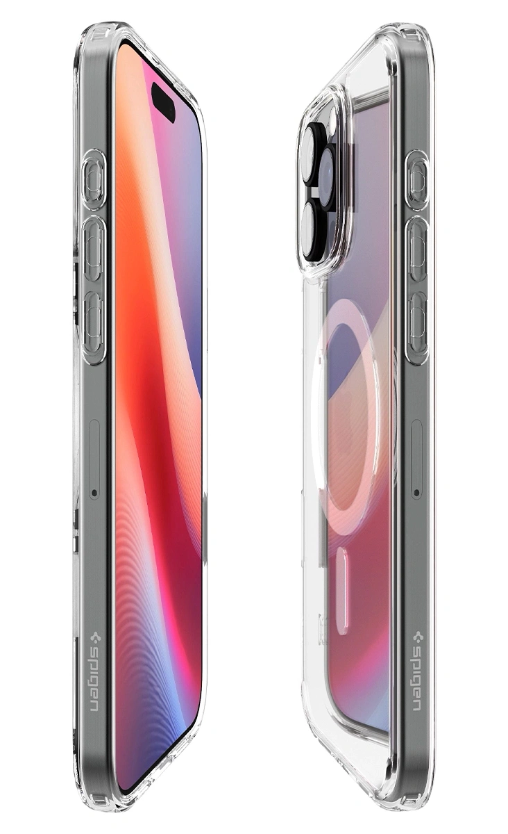 Накладка Spigen Ultra Hybrid T (MagSafe) для iPhone 16 Pro, White (ACS08512). Фото 4