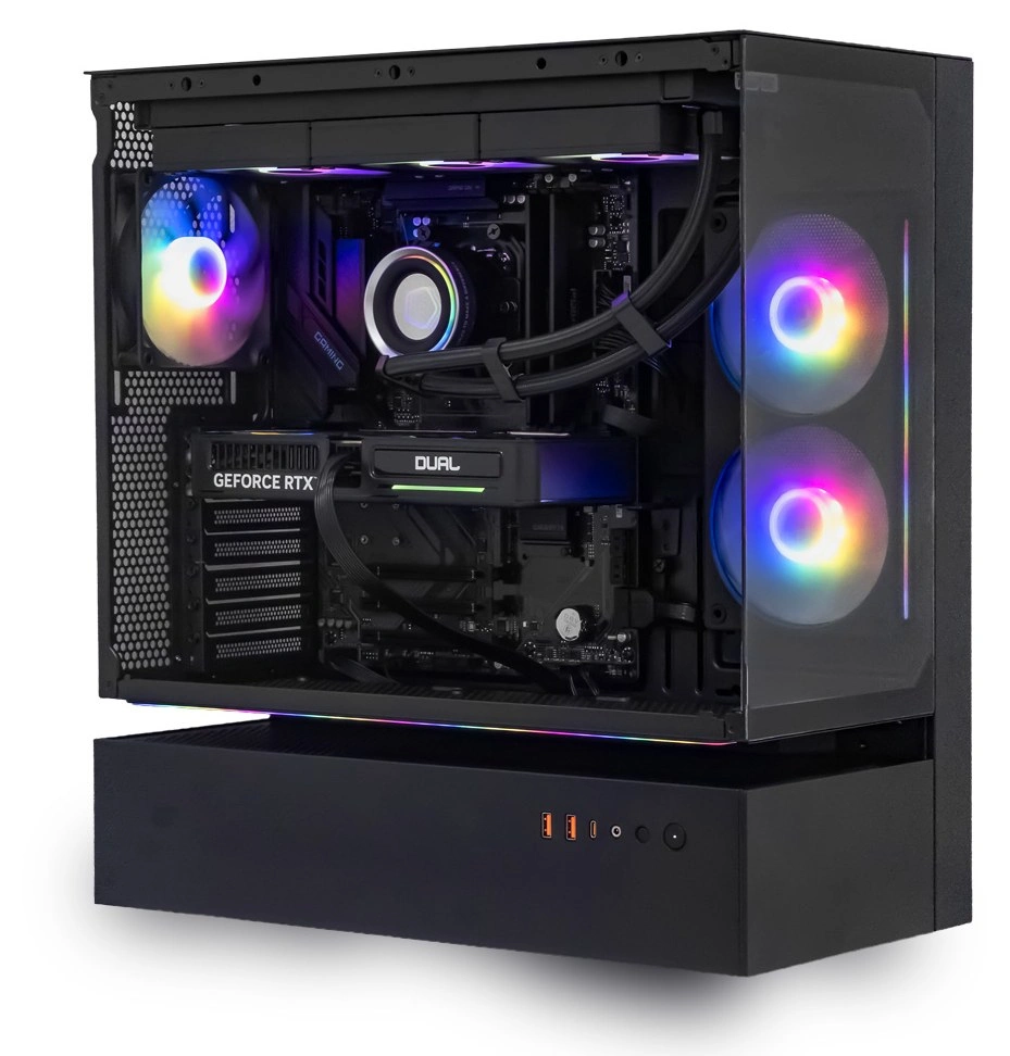 Системный блок CORE X (CFV235 Ryzen 5 7500F, 32Гб DDR5, RTX5060 Ti, SSD 1Тб M.2, Gigabyte B850, 650Вт). Фото 1