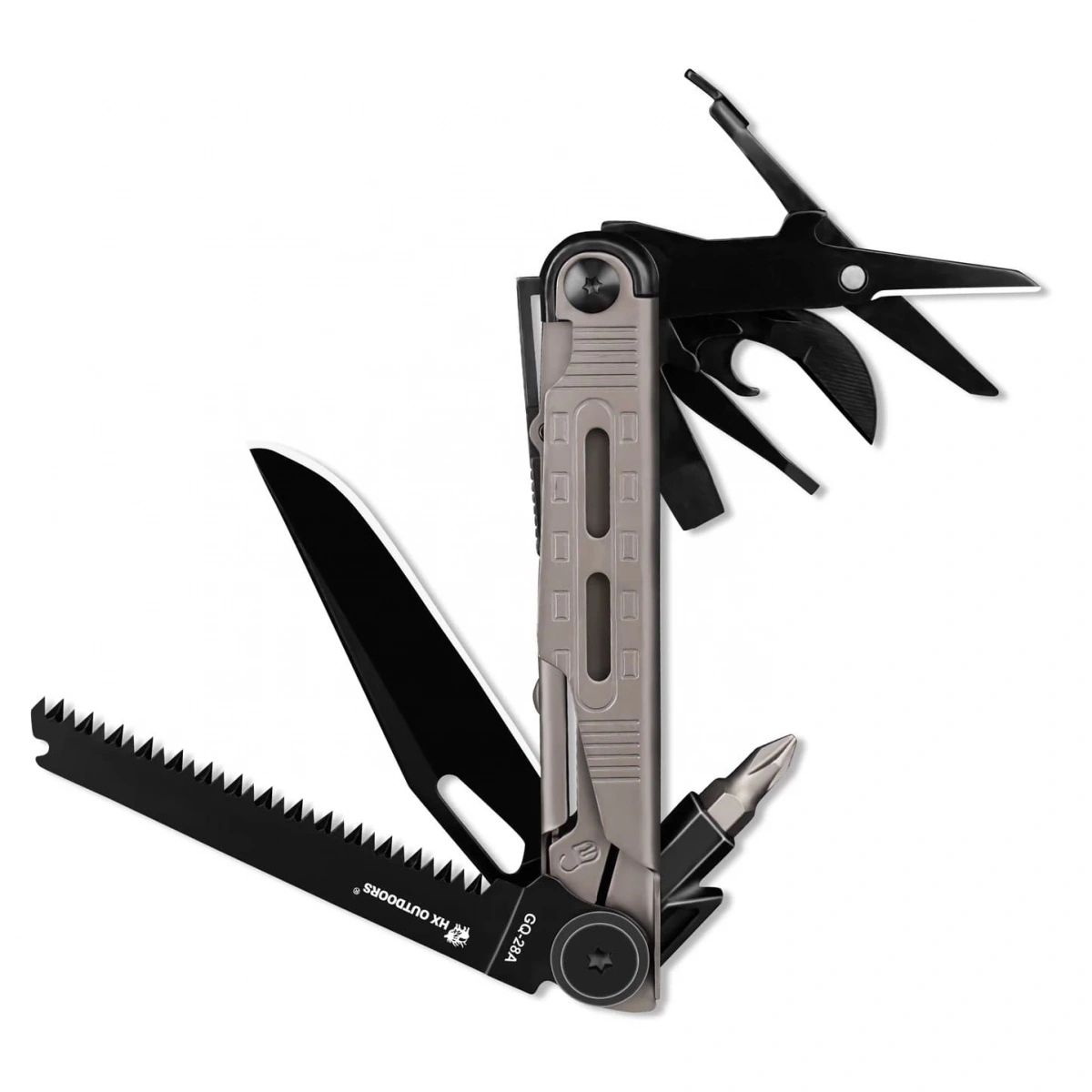 Мультитул XiaoMi HX OUTDOORS Versatile Tool 1, Серый (GQ-28A). Фото 1
