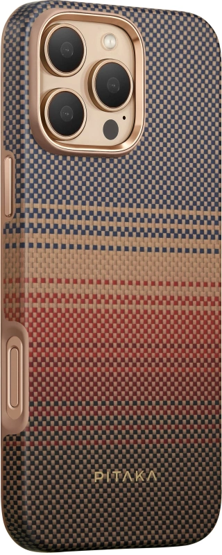 Накладка Pitaka для iPhone 16 Pro Military-Grade Protective, Sunset (KI1601CPSU). Фото 2