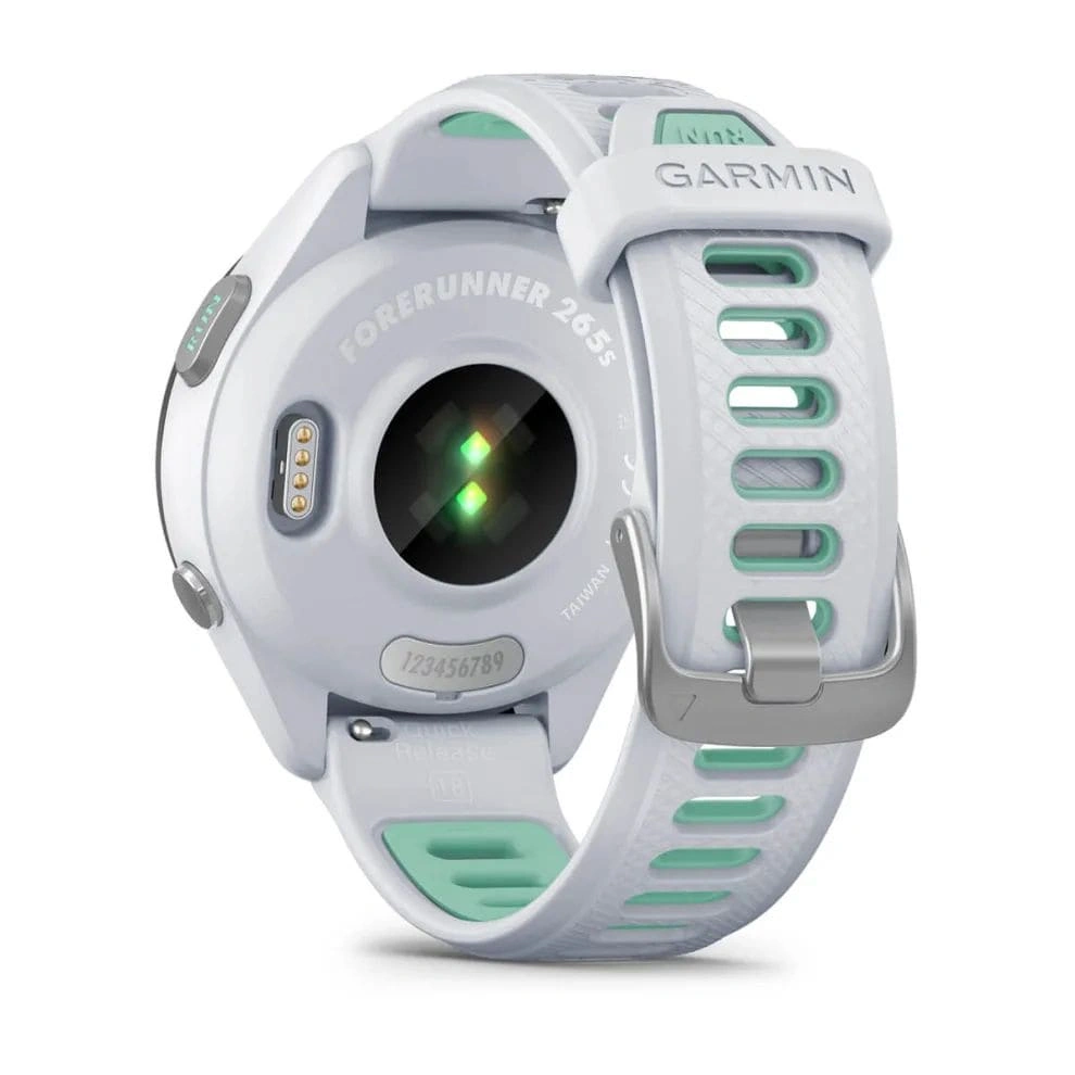 Умные часы Garmin Forerunner 265s Amoled Music White. Фото 8