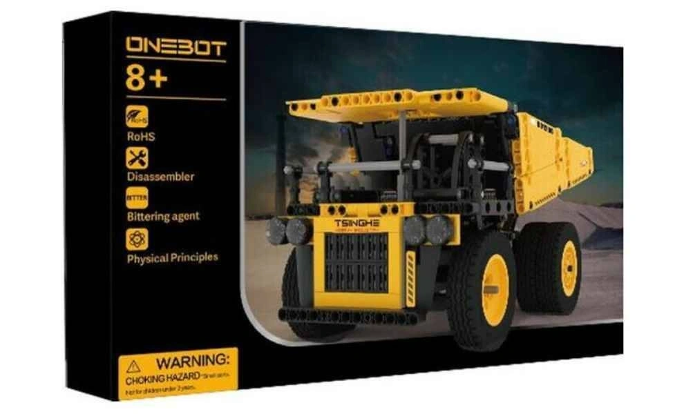 Конструктор ONEBOT Engineering Mining 526 деталей, Yellow (OBKSC55AIQI). Фото 4
