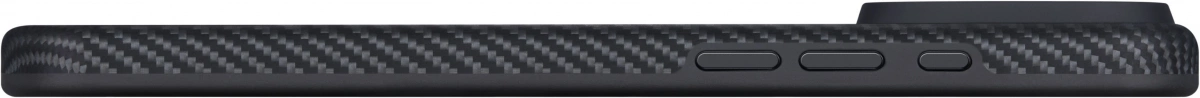 Накладка Pitaka для iPhone 17 Pro Aramid UltraGuard Case, Чёрно-серая (KI1701PB). Фото 5