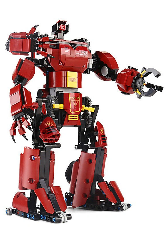 Конструктор Mould King Robot 15038. Crimson(Багровый Тайфун), 636 деталей, пульт ДУ. Фото 2
