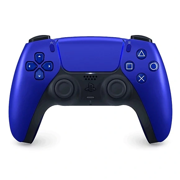 Беспроводной контроллер Sony DualSense (PS5), Синий (Cobalt Blue) (CFI-ZCT1W). Фото 1