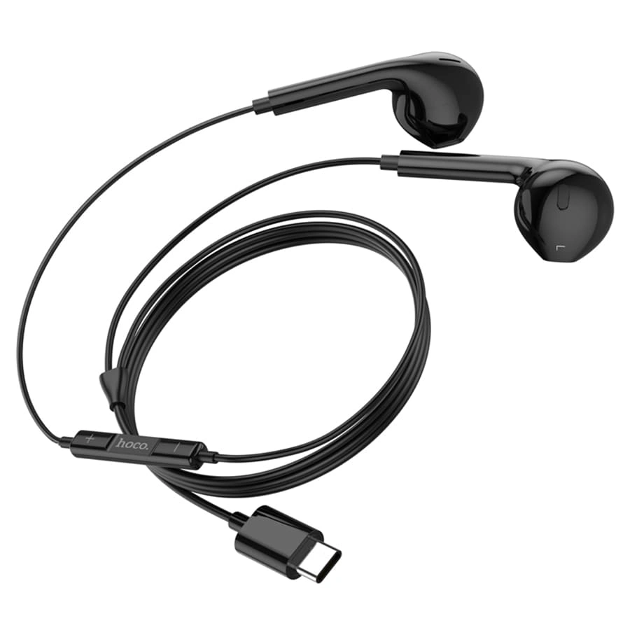 Наушники Hoco M101 Type-C, Чёрные. Фото 4