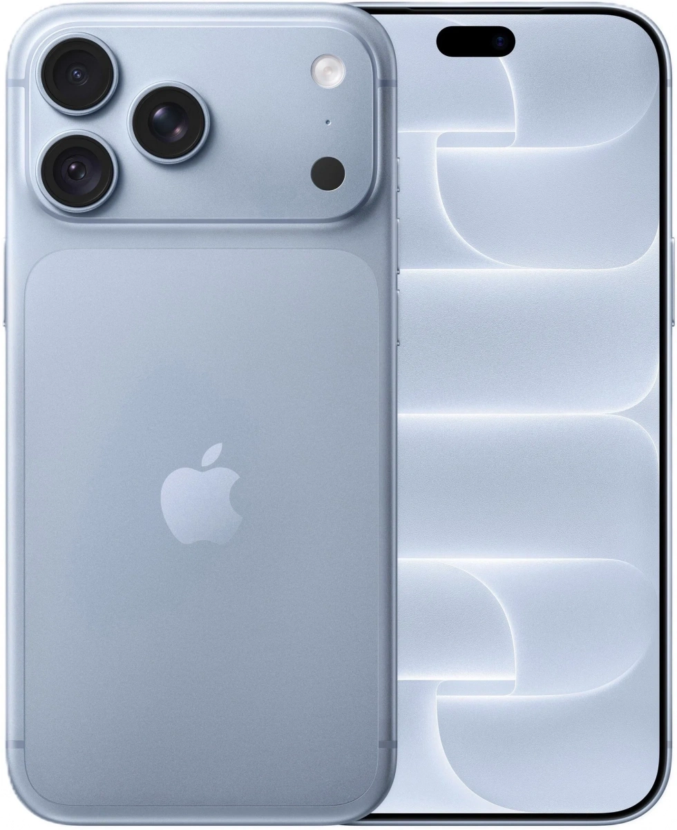 Смартфон Apple iPhone 18 Pro Max 1Тб, Голубой (eSIM+SIM) (Без RuStore). Фото 1