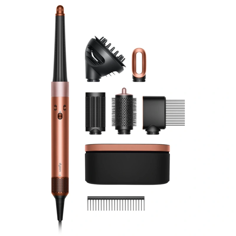 Стайлер для волос Dyson AirWrap ID Complete Long Diffuse HS08, Amber Silk (подарочный кейс для хранения). Фото 1