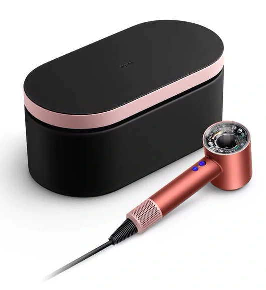 Фен Dyson Supersonic Nural HD16, Strawberry bronze/Blush pink (Подарочный кейс для хранения). Фото 2