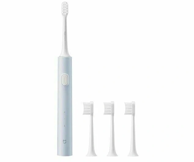 Электрическая зубная щетка MiJia T200, Синяя (MES606). Фото 2