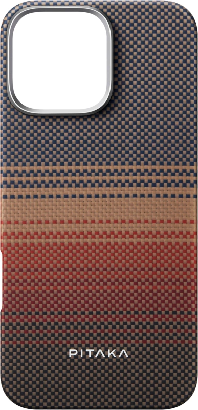 Накладка Pitaka для iPhone 16 Pro Max Tactive Woven case, Sunset (KI1601SUM). Фото 2