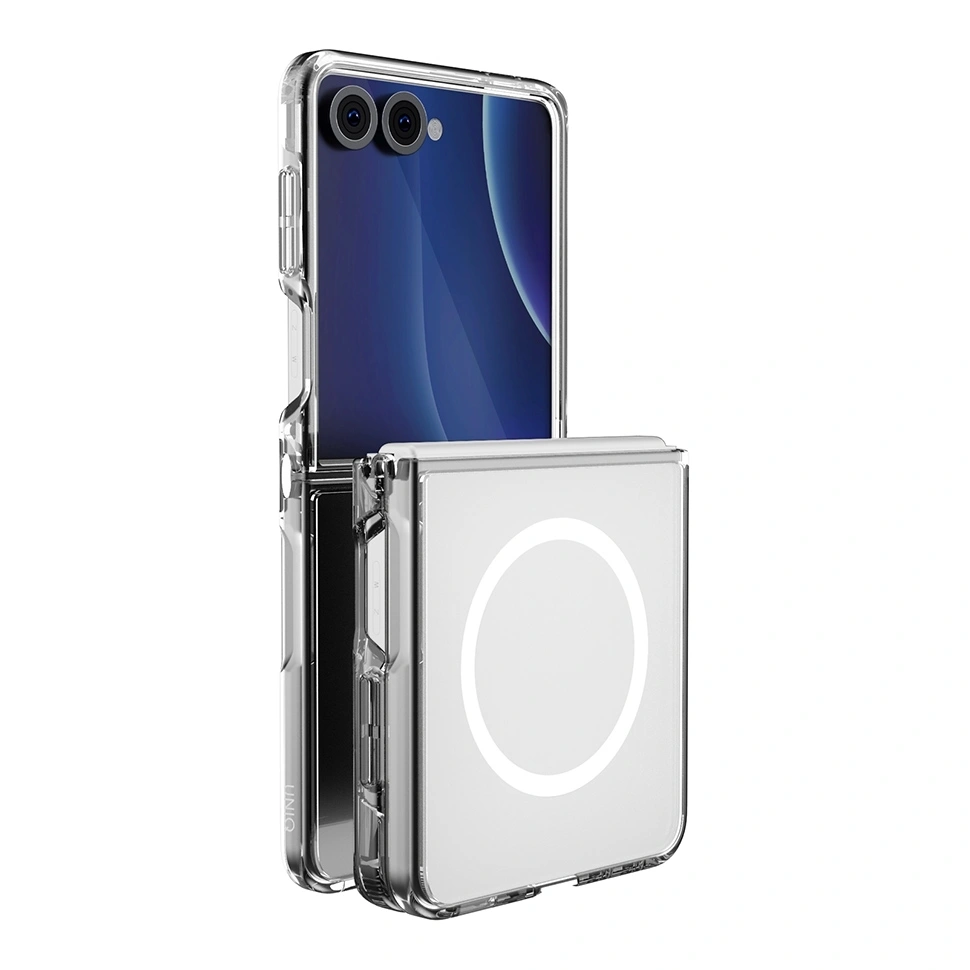 Чехол Uniq LifePro Xtreme (MagSafe) для Samsung Galaxy Z Flip8, Crystal Clear (GZFLIP8-LPRXMCCLR). Фото 1