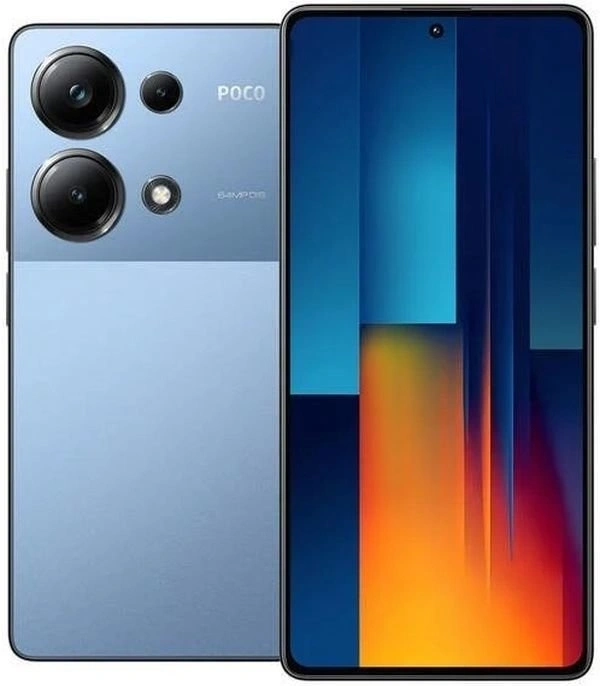 Смартфон Poco M6 Pro 12/512Гб Голубой. Фото 1