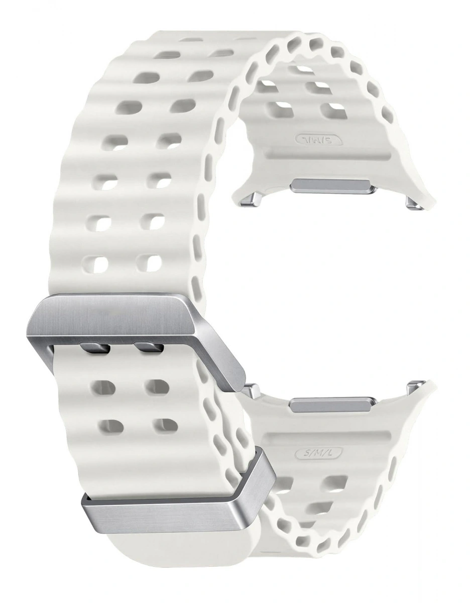 Ремешок Marine Band для Samsung Galaxy Watch Ultra, White. Фото 1