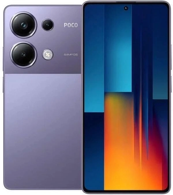 Смартфон Poco M6 Pro 8/256Гб Фиолетовый. Фото 1