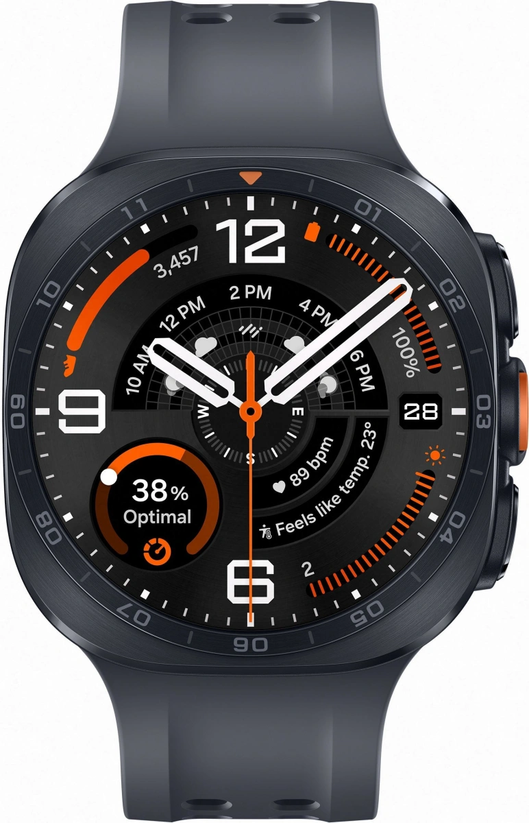 Умные часы Samsung Galaxy Watch Ultra2 LTE 47 мм, Чёрный Титан (SM-L715F). Фото 2