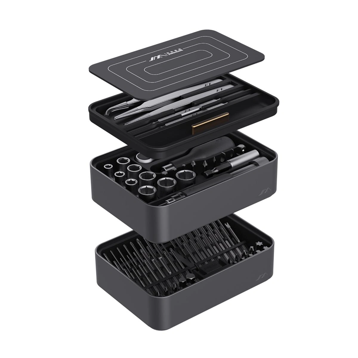 Набор отверток JIMI Mini Screwdriver Set (JM-FM3), Чёрный. Фото 2