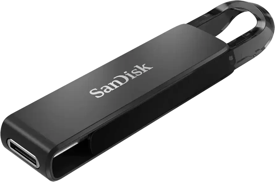 Накопитель SanDisk CZ460 Ultra 128Гб, Чёрный (SDCZ460-128G-G46). Фото 2