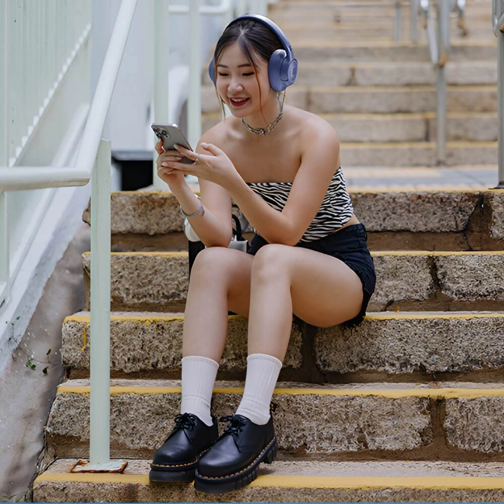 Беспроводные наушники JBL Tune 730BT, Синий. Фото 9