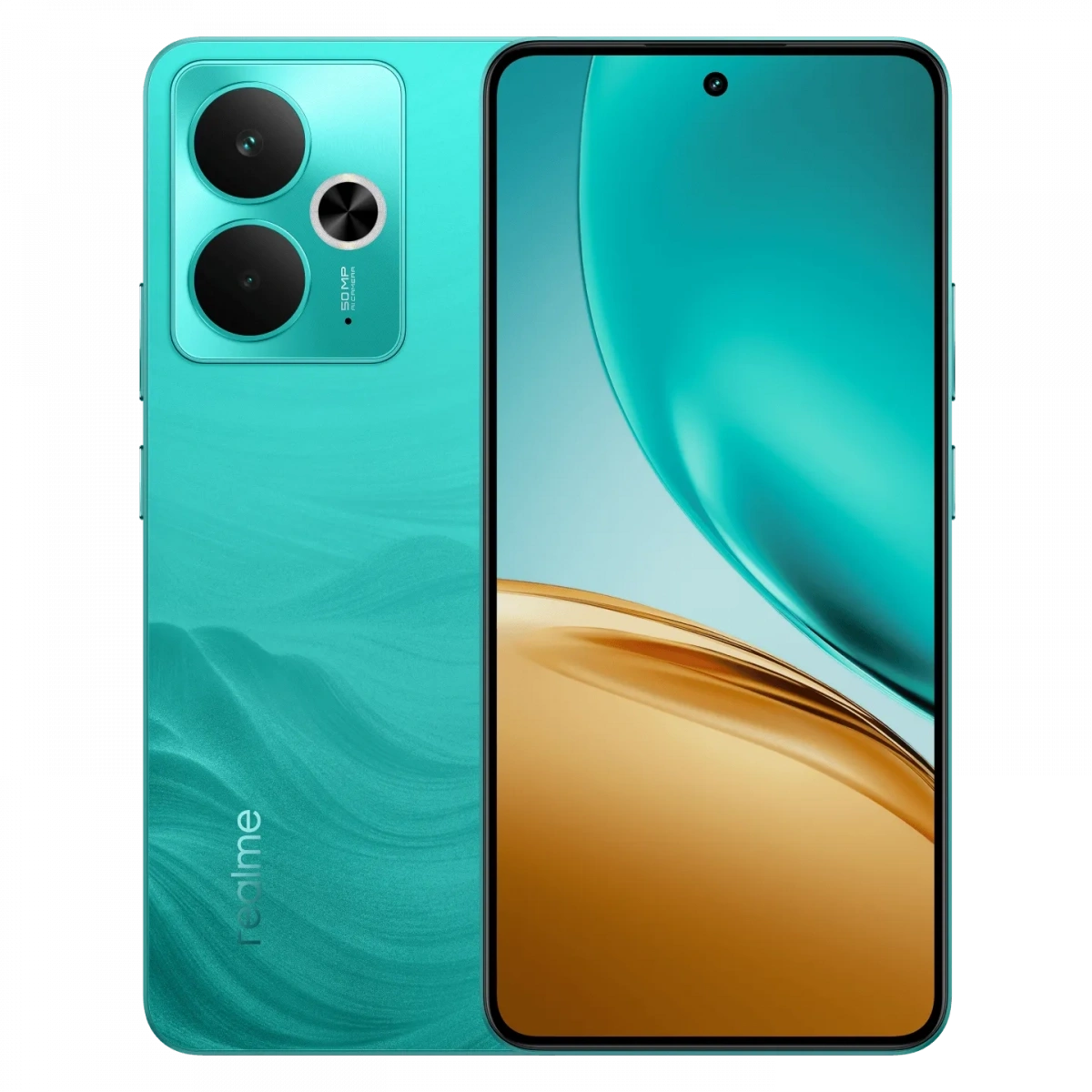 Смартфон Realme 14T 5G 8/256Gb Зелёный (RMX5078). Фото 1