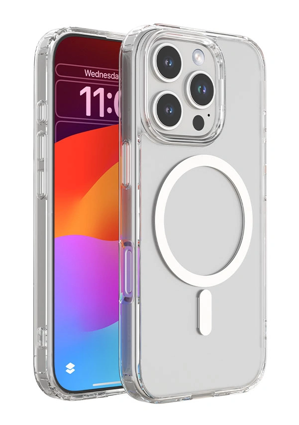 Накладка Mutural Ice Magsafe для iPhone 16 Pro, Clear. Фото 1