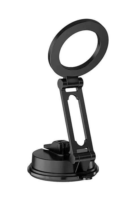 Держатель Wiwu Vacuum Suction Foldable Rotating Magnetic Phone Holder на присоске Wi-CH057, Black. Фото 5