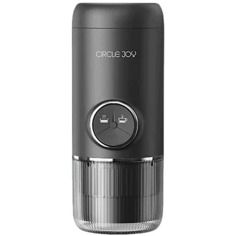 Кофеварка портативная Circle Joy Lespresso Mini, Чёрный (CJ-KFJ03). Фото 1