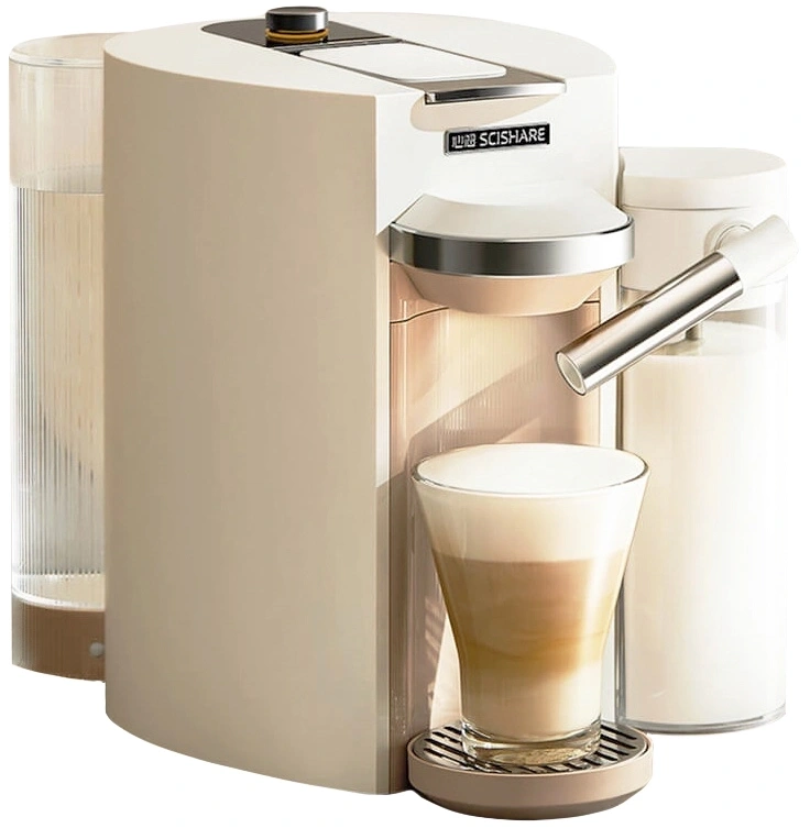 Кофемашина Scishare Capsule Coffee Machine Mini (S1205), White. Фото 3