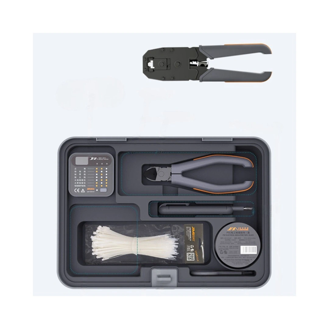 Набор инструментов JimiHome Multi-Function Repair Toolbox Set (X1-F), Серый. Фото 3