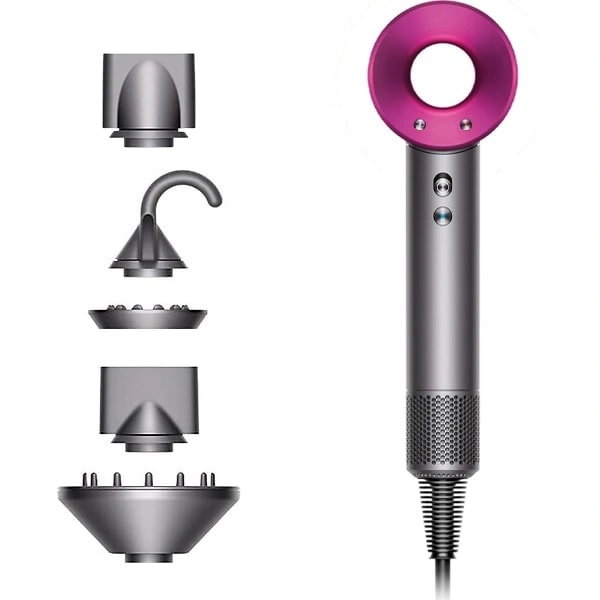 Фен Dyson Supersonic HD08, Iron/Fuchsia. Фото 1