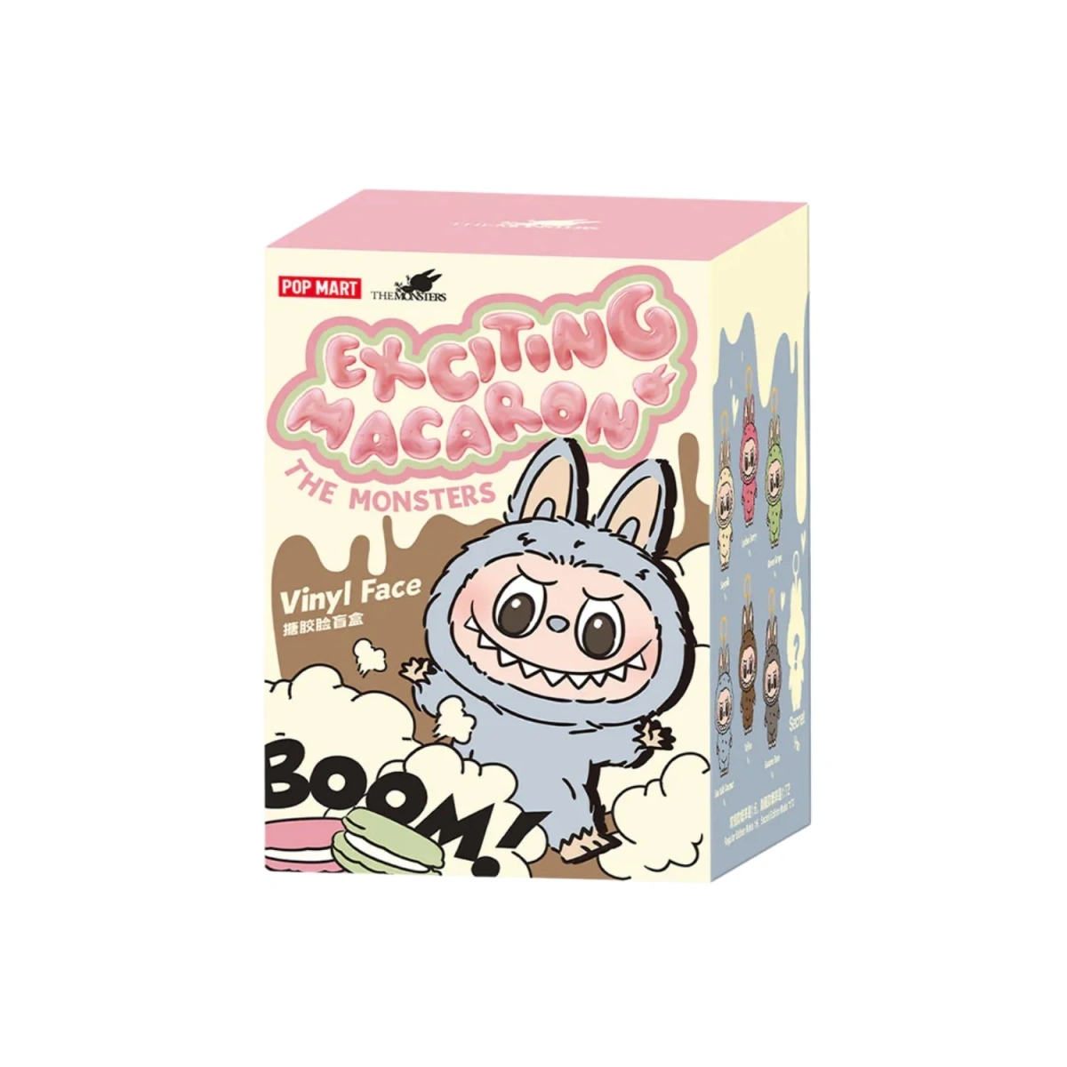 Коллекционная игрушка Pop Mart Labubu Exciting Macaron Blind Box. Фото 1