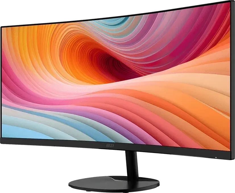 Монитор MSI Pro MP341CQ 120Гц 3K VA 34", Чёрный (9S6-3PB2CT-212). Фото 2