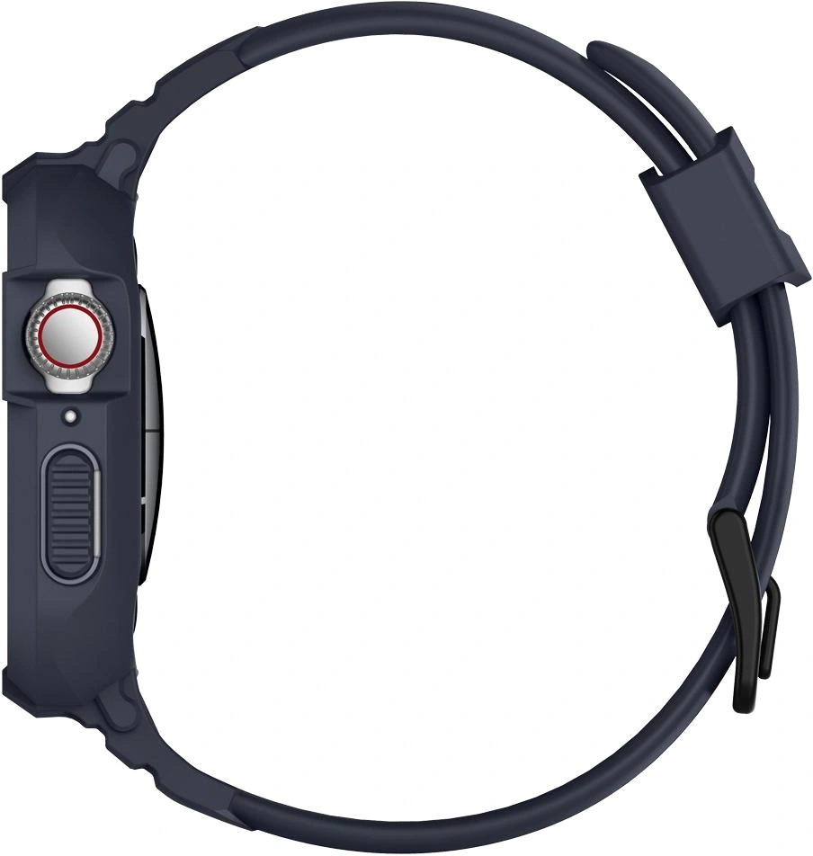 Чехол Spigen Rugged Armor Pro для Apple Watch (44mm), Угольно-серый (ACS00819). Фото 3