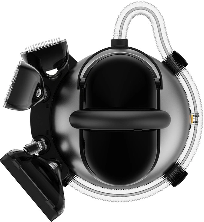 Моющий пылесос для химчистки мебели Deerma DEM-BY700S 2025, Серый (BYAD171). Фото 3