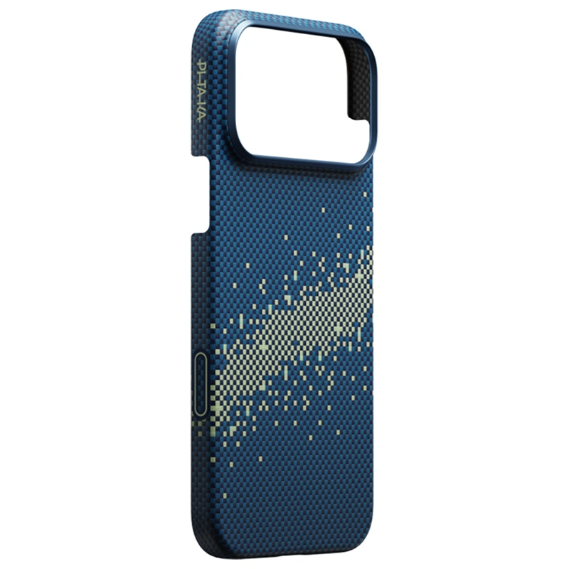 Накладка Pitaka для iPhone 17 Pro Ultra-Slim Case (PitaTap™), Млечный путь (KI1705MP). Фото 5