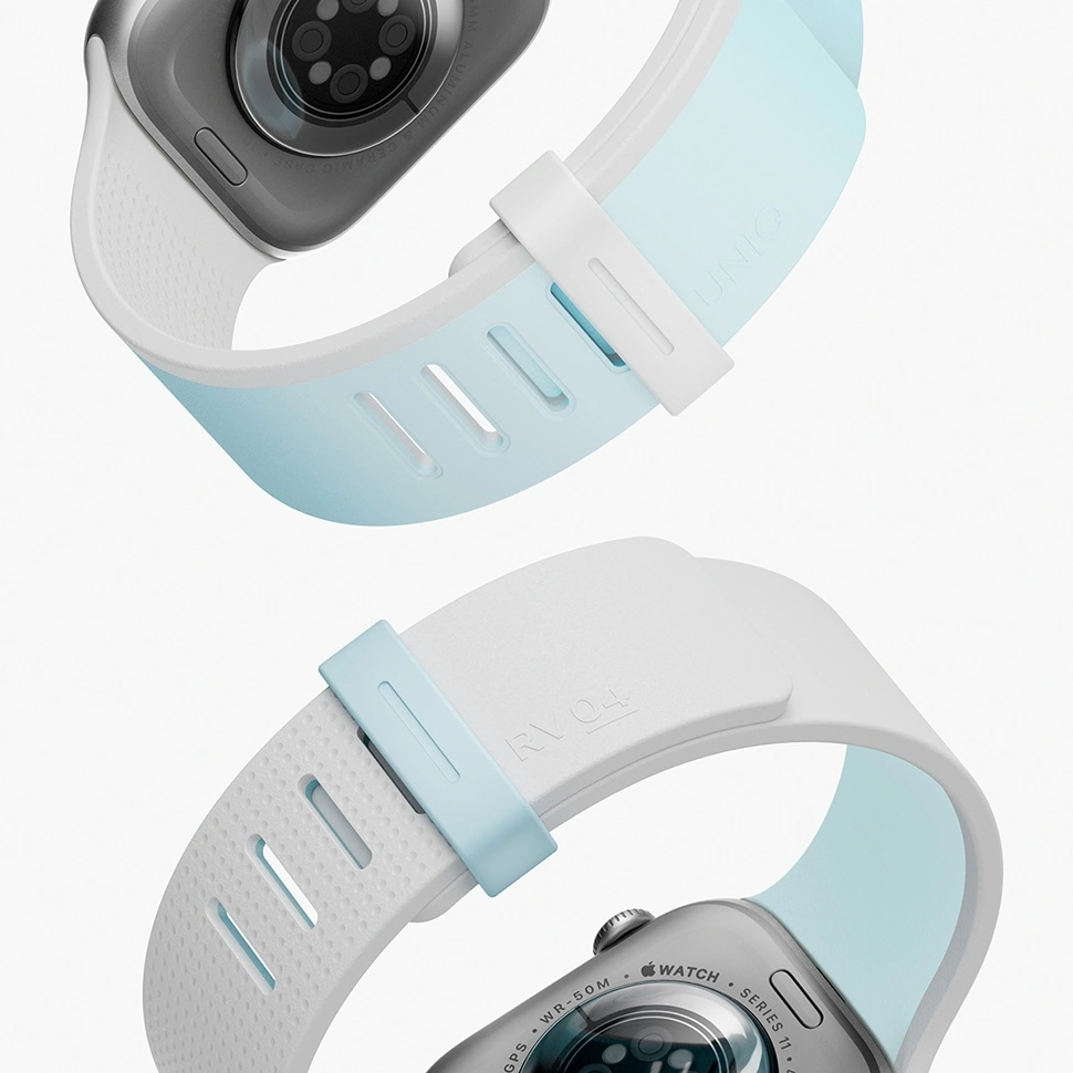 Ремешок Uniq для Apple Watch 42/41/40 мм Revix IV reversible Magnetic Soft, Cloud/White (42MM-REV4SCLDWHT). Фото 4