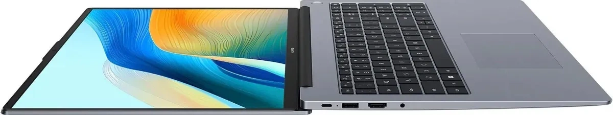 Huawei MateBook D 16 2024 Космический серый (MCLG-X) (16" IPS, i7 13700H 2.4 GHz - 5.0 GHz, 16GB, 1TB SSD, Intel Iris Xe Graphics, Windows 11) (53013WXB). Фото 5