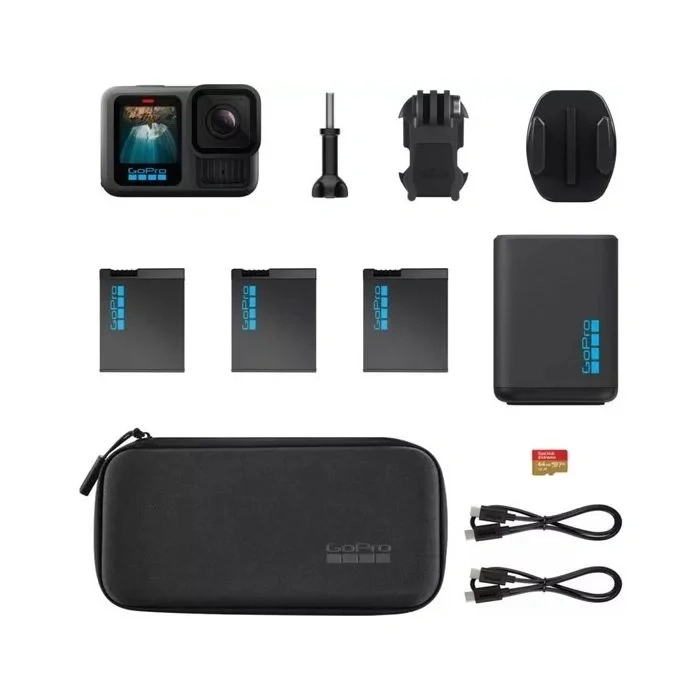 Экшн-камера GoPro Hero 13 Extended Power Bundle, Black (CHDRB-131-RW). Фото 1