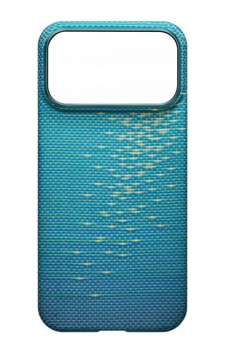 Накладка Pitaka Ultra Slim Case для iPhone 17 Pro, Lucid Blue (KI1706AG). Фото 3