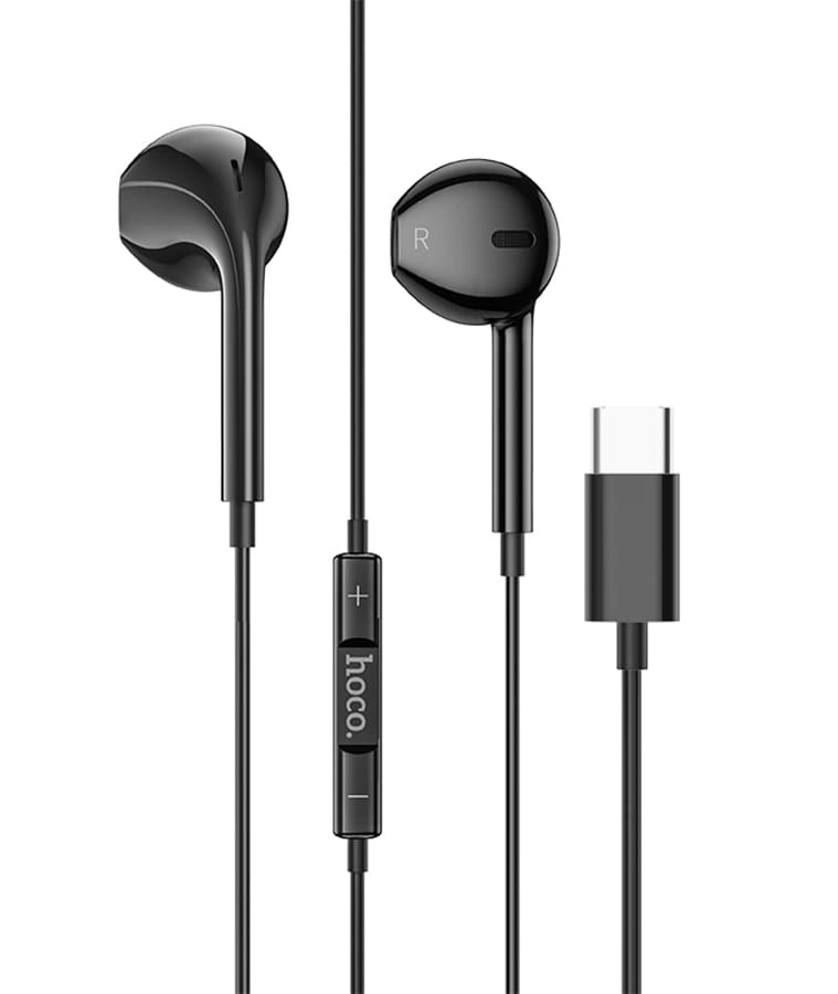 Наушники Hoco M101 Type-C, Чёрные. Фото 1