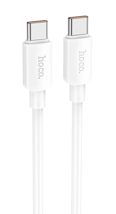 Кабель Hoco X96 Hyper PD60W Type-C - Type-C 1м, Белый. Фото 1